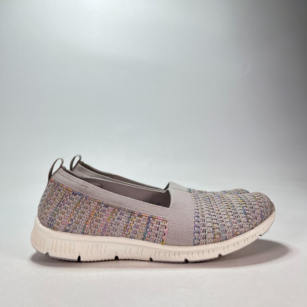 Skechers Be Cool Sherbet Skies Grey Multi Slip On Shoes 100367 Women's Size 7.5